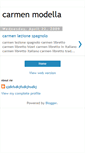 Mobile Screenshot of carmen-modella-sexy.blogspot.com