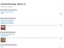 Tablet Screenshot of insomnimusing.blogspot.com