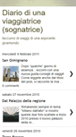 Mobile Screenshot of diariodiunaviaggiatricesognatrice.blogspot.com