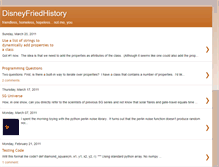 Tablet Screenshot of disneyfriedhistory.blogspot.com