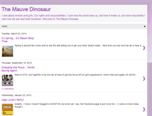 Tablet Screenshot of mauvedinosaur.blogspot.com