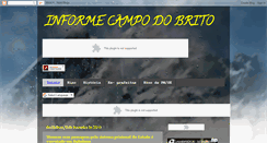 Desktop Screenshot of campodobritose.blogspot.com