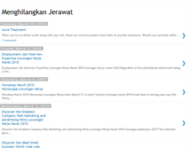 Tablet Screenshot of menghilangkanjerawat.blogspot.com