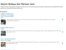 Tablet Screenshot of majmakbudayadanwarisanjawi.blogspot.com