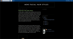 Desktop Screenshot of malefacialhair.blogspot.com