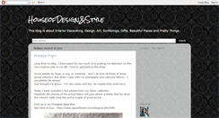 Desktop Screenshot of houseofdesignlove.blogspot.com