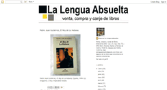 Desktop Screenshot of librerialalenguaabsuelta.blogspot.com