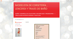 Desktop Screenshot of la-modelista.blogspot.com