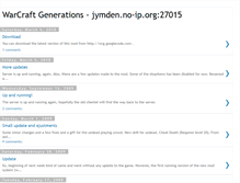 Tablet Screenshot of jymden-server.blogspot.com