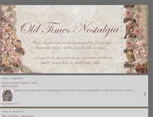 Tablet Screenshot of oldtimesnostalgia.blogspot.com