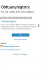 Mobile Screenshot of obits-obituaries.blogspot.com