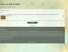 Tablet Screenshot of blaakrukke.blogspot.com