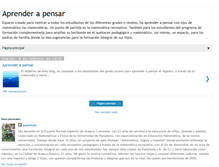 Tablet Screenshot of oscarman-aprenderapensar.blogspot.com