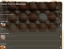 Tablet Screenshot of glutenfreeminnesota.blogspot.com