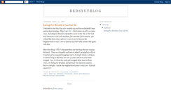 Desktop Screenshot of bedstuyblog.blogspot.com