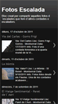 Mobile Screenshot of fotoescalada.blogspot.com