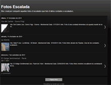 Tablet Screenshot of fotoescalada.blogspot.com