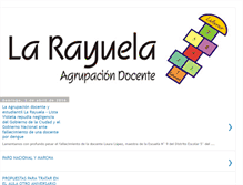 Tablet Screenshot of larayueladocentes.blogspot.com