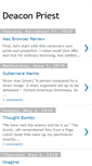 Mobile Screenshot of deaconpriest.blogspot.com