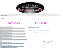 Tablet Screenshot of angiehelloproject.blogspot.com
