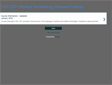 Tablet Screenshot of hsc1531broward.blogspot.com