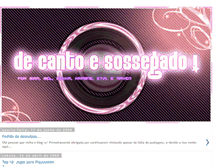 Tablet Screenshot of de-canto-e-sossegado.blogspot.com