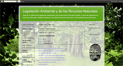 Desktop Screenshot of legislacionambientalrn.blogspot.com