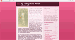 Desktop Screenshot of myfamilyphotoalbum.blogspot.com