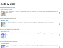 Tablet Screenshot of madebyalison.blogspot.com