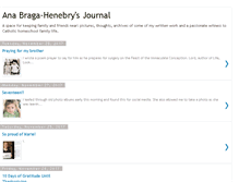 Tablet Screenshot of anabragahenebrysjournal.blogspot.com