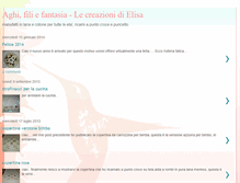 Tablet Screenshot of lemiecreazioni-elisa.blogspot.com