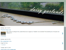 Tablet Screenshot of daisygarlands.blogspot.com