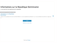Tablet Screenshot of dominicanguide.blogspot.com