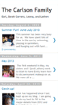 Mobile Screenshot of littlecarlsonclan.blogspot.com