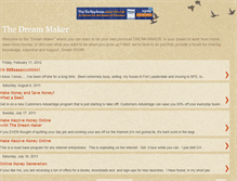 Tablet Screenshot of lynne-thedreammaker.blogspot.com
