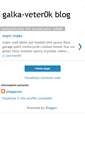 Mobile Screenshot of galka-veter0k.blogspot.com