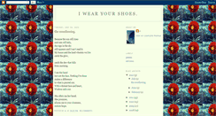 Desktop Screenshot of iwearyourshoes.blogspot.com