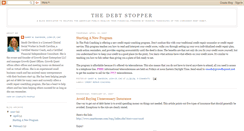 Desktop Screenshot of debtstopper.blogspot.com