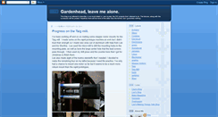 Desktop Screenshot of gardenheadleavemealone.blogspot.com