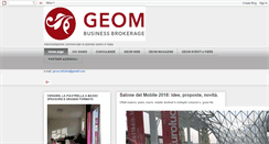Desktop Screenshot of geomsrl.blogspot.com