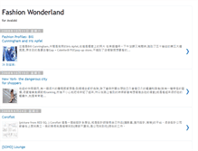Tablet Screenshot of fashionwonderlandforavaloki.blogspot.com