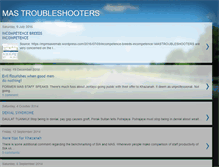 Tablet Screenshot of mastroubleshooters.blogspot.com