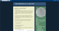 Desktop Screenshot of juicioxdeuda.blogspot.com