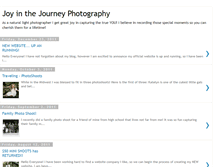 Tablet Screenshot of joyinthejourneyphotography.blogspot.com