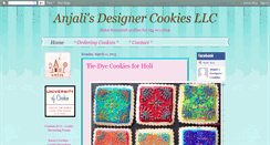 Desktop Screenshot of anjaliscookies.blogspot.com