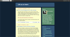 Desktop Screenshot of lifeasanintern.blogspot.com