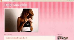 Desktop Screenshot of dailyanouchka.blogspot.com