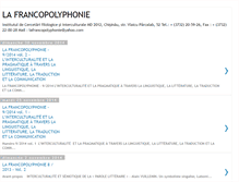 Tablet Screenshot of lafrancopolyphonie.blogspot.com