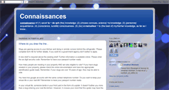 Desktop Screenshot of connaissances.blogspot.com