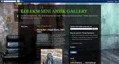 Desktop Screenshot of koleksiseniantik.blogspot.com